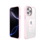 Funda para iPhone 16 Pro Max Transparente con Marco Metálico y MagSafe