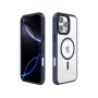 Funda para iPhone 16 Pro Max Transparente con Marco Metálico y MagSafe