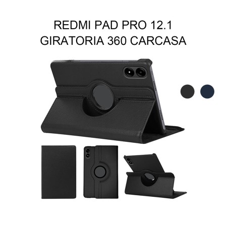 Funda 360º Redmi Pad Pro 12.1" | Soporte Vertical/Horizontal y Auto-Sleep | WePhone Mayorista