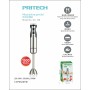 Mezcladora de Mano Inoxidable 1500W con 2 Velocidades y Barra Desmo...