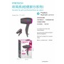 Secador de Pelo Profesional de Viaje – Compacto, Mango Plegable, 10...