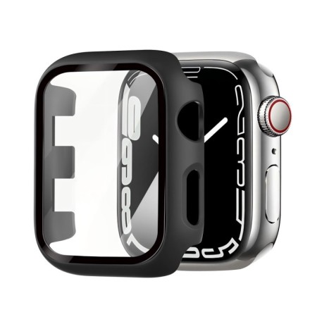 Protector Integral 2 en 1 para Apple Watch Series – Funda Negro + C...