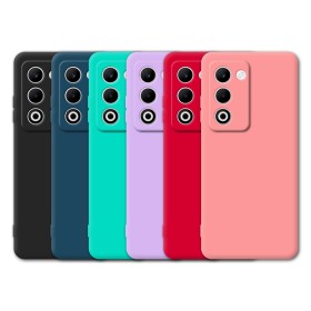 Funda Tipo Original Oppo A5 2025 de goma suave | Wephone Mayorista