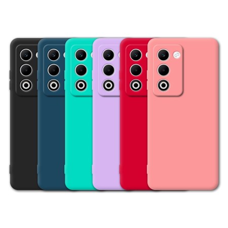 Funda Tipo Original Oppo A5 2025 de goma suave | Wephone Mayorista