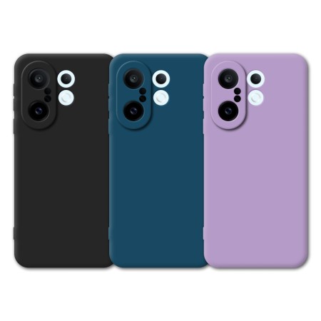 Funda Tipo Original Vivo X200 Fe de goma suave | Wephone Mayorista