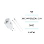 UNICO--HC1454 Cargador Completo 2U A+C PD30W GaN con cable C-L CE C...