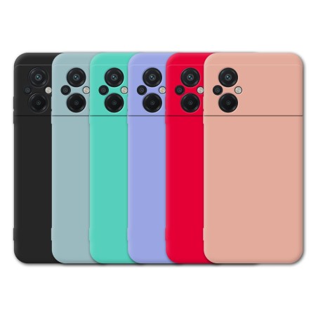Funda Tipo Original Poco M5 de goma suave | Wephone Mayorista