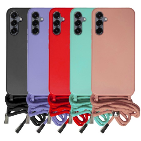 For Samsung S25 Case with Adjustable Cord Strap Wholesale | Wephone