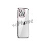 Clear Case with Colored Camera Cover iPhone 16 | Wephone Wholesale