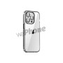 Funda Transparente Cubre Camara de Colores iPhone 16 | Wephone Mayorista