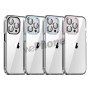 Funda Transparente Cubre Camara de Colores iPhone 16 | Wephone Mayorista