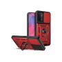 Funda Armadura con Tapa Deslizante Oppo A96 Cámara y Anillo | Wephone Mayorista
