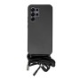 Compra al por Mayor la Funda de silicona suave con cordón para Samsung S25 Ultra en color Negro
