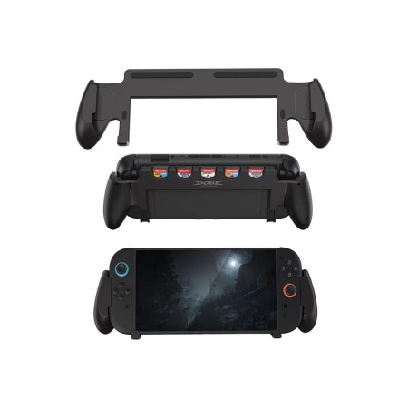Empuñaduras Ergonómicas con Soporte y Almacenamiento para Nintendo ...