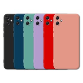 Funda Tipo Original Samsung A05 de goma suave | Wephone Mayorista