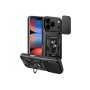 Funda Armadura con Tapa Deslizante iPhone 17 Pro Cámara y Anillo | Wephone Mayorista