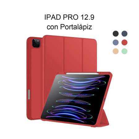 Funda Smart Cover con Portalápiz iPad Pro 12.9" 2018-2022 | WePhone Mayorista