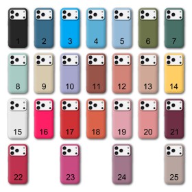 Funda iPhone 17 Pro Max Ultrasuave de Silicona Líquida | Wephone Mayorista