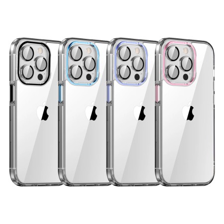 Funda Transparente Cubre Camara de Colores iPhone 13 | Wephone Mayorista