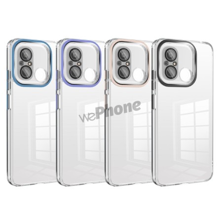 Funda Transparente Cubre Camara de Colores Redmi A3 | Wephone Mayorista