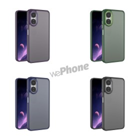 Matte Metal Case Moto E20 Fingerprint-Resistant Metal Frame | Wephone Wholesale
