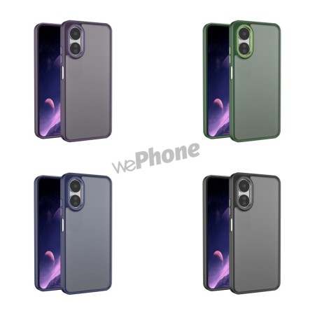 Matte Metal Case Moto E20 Fingerprint-Resistant Metal Frame | Wephone Wholesale