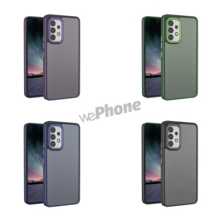 Funda Mate Metal Moto G73 Marco Metálico Antihuellas | Wephone Mayorista