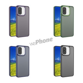 Funda Mate Metal Redmi 14C Marco Metálico Antihuellas | Wephone Mayorista