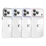 Funda Transparente Cubre Camara de Colores iPhone 17 Pro | Wephone Mayorista