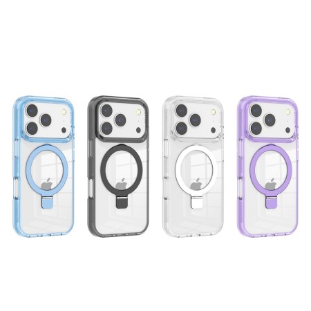 Funda Gstyle Transparente Con Soporte iPhone 17 Pro Max
