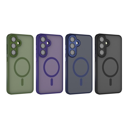 Funda Mate Magsafe Cubre Cámara Samsung S25 | Wephone Mayorista