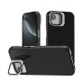 Funda Efecto Cristal Brillante iPhone 16E con Soporte | Wephone Mayorista