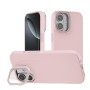 Funda Efecto Cristal Brillante iPhone 16  con Soporte | Wephone Mayorista