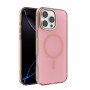 Funda Transparente Magnética iPhone 16 Pro (Borde Metálico) | Wephone Mayorista