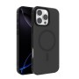 Funda Transparente Magnética iPhone 16 Pro (Borde Metálico) | Wephone Mayorista
