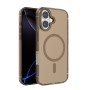 Funda Transparente Magnética iPhone 16 (Borde Metálico) | Wephone Mayorista