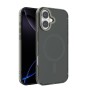 Funda Transparente Magnética iPhone 16 (Borde Metálico) | Wephone Mayorista