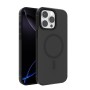 Funda Transparente Magnética iPhone 15 Pro (Borde Metálico) | Wephone Mayorista