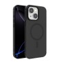 Funda Transparente Magnética iPhone 15 (Borde Metálico) | Wephone Mayorista