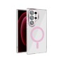 Funda Magsafe Transparente Cubre Camara de Colores Samsung S23 Ultra | Wephone Mayorista