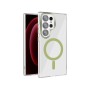Funda Magsafe Transparente Cubre Camara de Colores Samsung S23 Ultra | Wephone Mayorista
