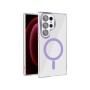 Funda Magsafe Transparente Cubre Camara de Colores Samsung S24 Ultra | Wephone Mayorista