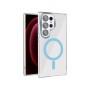 Funda Magsafe Transparente Cubre Camara de Colores Samsung S24 Ultra | Wephone Mayorista