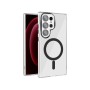 Funda Magsafe Transparente Cubre Camara de Colores Samsung S24 Ultra | Wephone Mayorista