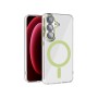 Funda Magsafe Transparente Cubre Camara de Colores Samsung S24 Plus | Wephone Mayorista