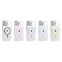 Funda Magsafe Transparente Cubre Camara de Colores iPhone 11 Pro Max | Wephone Mayorista