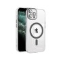 Funda Magsafe Transparente Cubre Camara de Colores iPhone 11 Pro Max | Wephone Mayorista