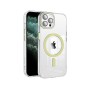 Funda Magsafe Transparente Cubre Camara de Colores iPhone 11 Pro Max | Wephone Mayorista