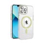 Funda Magsafe Transparente Cubre Camara de Colores iPhone 13 Pro Max | Wephone Mayorista
