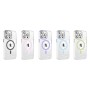 Funda Magsafe Transparente Cubre Camara de Colores iPhone 13 Pro | Wephone Mayorista